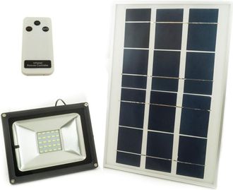 Trade Shop Trade Shop - Luz Led De Energ&iacute;a Solar Con Panel Fotovoltaico + Control Remoto Crepuscular W - -50 Vatios