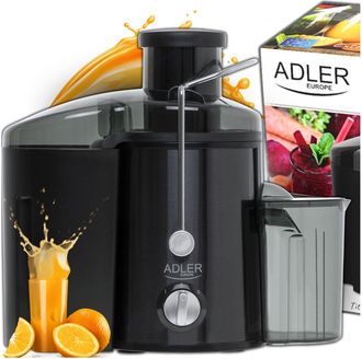 Adler Europe Ad 4132 Type Juicer Maker Dark Inox 800 W Number Of Speeds 3