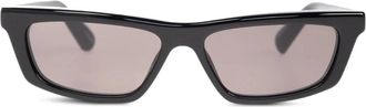 Jacquemus Trapezi Zonnebril - unisex - Zonnebrillen - Zwart - ONE Size - Accessoires