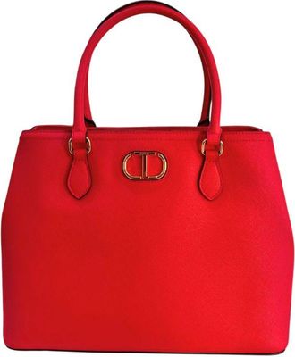 Twinset White PU Women Womens Handbag