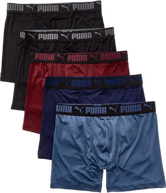 Puma Puma Set Of 5 Mesh Boxer Brief