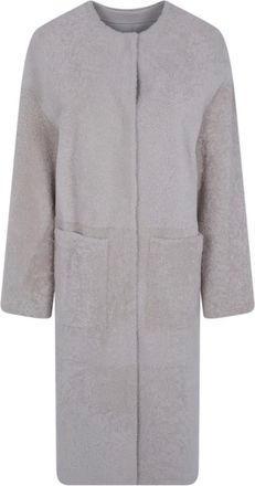 BLANCHA Mujer, Abrigos, Beige, Talla: M