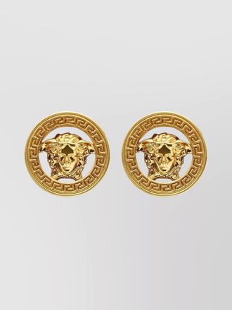 Versace metal medusa 95 stud earrings