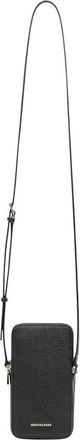 Michael Kors Tassen, Dames, Zwart, ONE Size, Leer, Jet Set Zip Phone Xbody