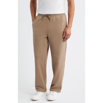 Zella Vital Fleece Pants in Tan Fossil at Nordstrom Rack, Size X-Large