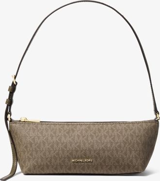 Michael Kors Laila Small Signature Logo Satchel