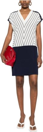 Liu Jo Short Dress - female - Liu Jo - Short Dresses - Blue - XS - Dresses