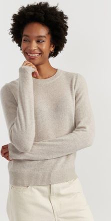 Chinti and Parker Cloud Cashmere Cropped Sweater in Taupe at Nordstrom, Size X-Small