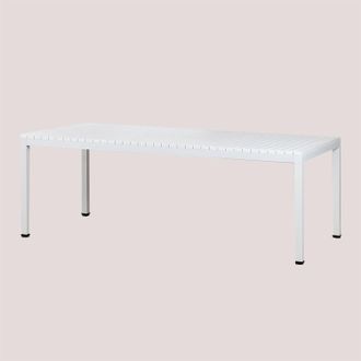 Sklum Sklum - Mesa De Jard&iacute;n Rectangular 210x100 Cm En Aluminio Marti