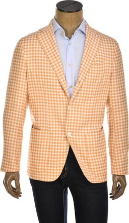 Sartorio Shepherd Check Wool-Silk Sport Jacket