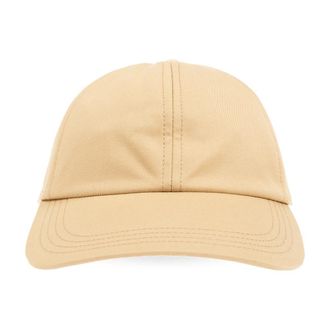 Burberry Curved-Peak Pull-On Baseball Cap - Heren - Petten - Beige - S - Katoen - Accessoires
