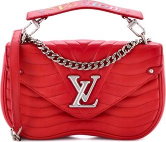 Louis Vuitton New Wave Chain Bag Quilted Leather MM crossbody bag - Rood