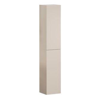 Petits Meubles Columna de pared 2 puertas paneles de melamina y de mdf cachemira