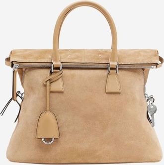 Maison Margiela 5Ac Suede Leather Bag