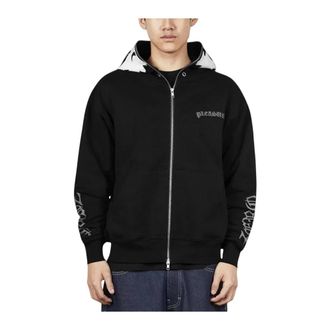 Pleasures Balaclava Zip Hoodie - Heren - Vesten met rits - Zwart - L - Katoen - Hoodies & sweatvesten