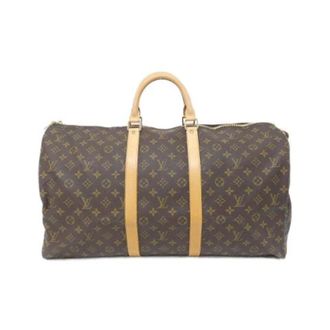 Louis Vuitton Vintage, unisex, Bruin, ONE Size, Pre-owned Weekendtas
