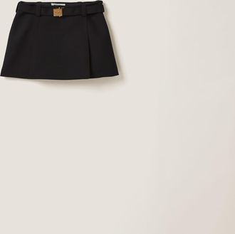Miu Miu Grain de poudre miniskirt