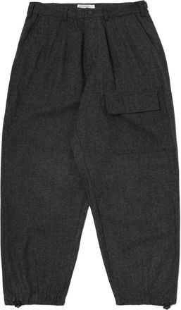 Universal Works buckle-fastening cargo trousers - Grey