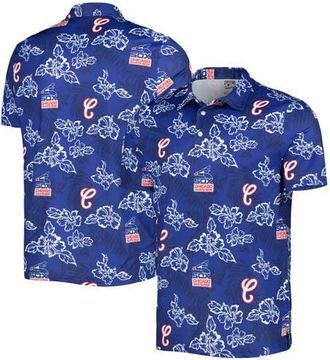 Reyn Spooner Mens Reyn Spooner Navy Chicago White Sox Cooperstown Collection Puamana Print Polo at Nordstrom, Size X-Large