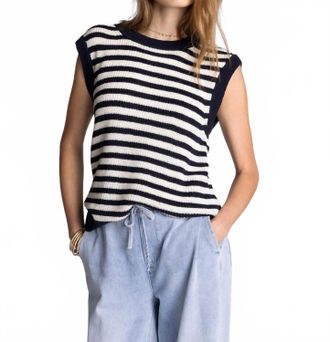Thread & Supply Orta Tank Top In Navy
