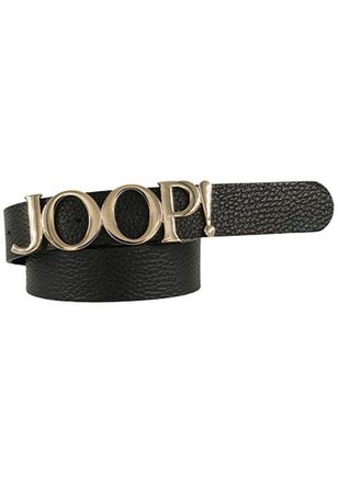 Joop Lederg&uuml;rtel JOOP, Damen, Gr. 100, schwarz, Rindsleder, G&uuml;rtel Lederg&uuml;rtel, aus Rindnappaleder mit Logo-Pin-Schliesse, Breite 2,5cm