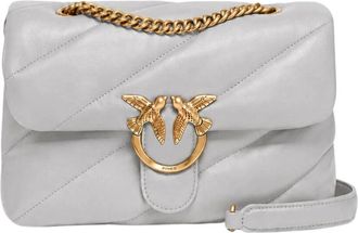 Pinko Mujer, Bolsos, Gris, Talla: ONE Size
