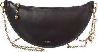 Chlo&eacute; Icons Mini Leather Hobo Bag