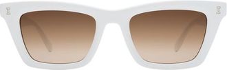 Illesteva Portugal Sunglasses in White /Brown at Nordstrom