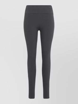 Live The Process high waist ribbed stretch leggings