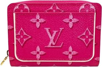 Louis Vuitton Pre-owned Wallets, female, Pink, Size: ONE SIZE Pre-owned Portefeuille Lou Monogram Bifold Wallet