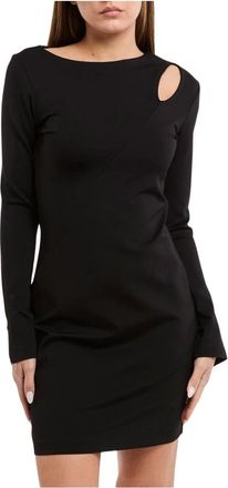 Marella Radica Jurk - Dames - Korte kleedjes - Zwart - S - Kleedjes