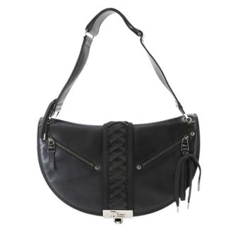 Dior Pre-owned Vintage Schoudertas - Dames - Pre-owned - Zwart - Maat: ONE Size Leer