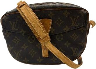 Louis Vuitton Pre-owned Cross Body Bags, female, Brown, Size: ONE SIZE Pre-owned Jeune Fille Monogram Shoulder Bag