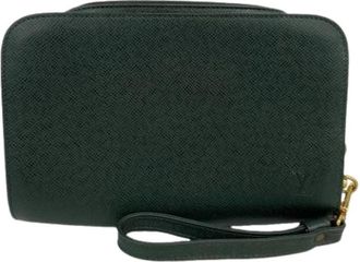 Louis Vuitton Pre-owned Clutches, male, Green, Size: ONE SIZE Pre-owned Vintage Clutch bag