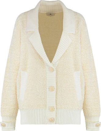 Elisabetta Franchi Mujer, Jerseys, Beige, Talla: M