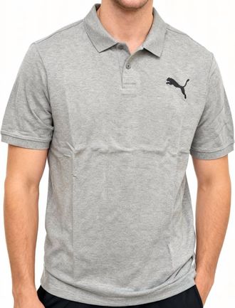 Puma Polo Shirt In Grey