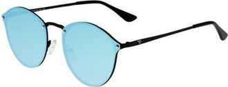 Sixty One Sunglasses Picchu Polarized Sunglasses in Black/blue at Nordstrom