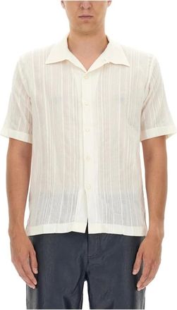 S&eacute;fr Suneham Shirt - Shirts - Hombre - Blanco - XL