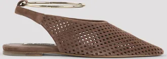 Jil Sander Geitenleer Sling Back