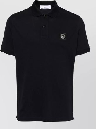 Stone Island slim-fit cotton polo shirt