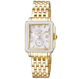 Gevril Group Bari Tortoise Mother of Pearl Dial Ladies Watch 9256B