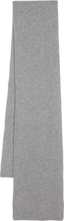 Canali ribbed-knit scarf - men - Wool/Cashmere - One Size - Grey