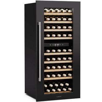 Klarstein Klarstein Vinsider Duo - Frigorifero per vini 79 bottiglie 2 zone di raffreddamento Protezione UV 9 ripiani Touch