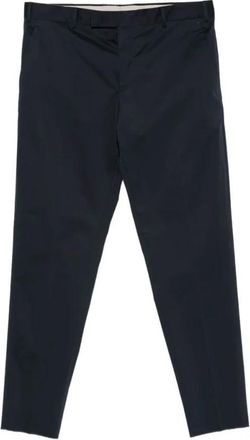 Pantaloni Torino Pantalone Rebel - Heren - Slim Fit Broeken - Blauw - 4XL - Wol - Broeken