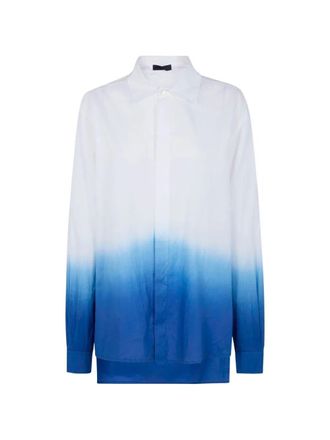 Maria Calderara Shaded Cotton Muslin Shirt