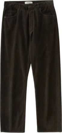 STUDIO NICHOLSON Pantalones Rectos Riso - Trousers - Hombre - Marr&oacute;n - M