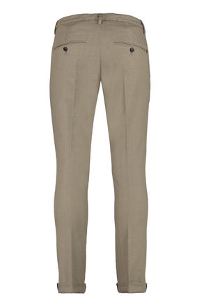 Dondup Mens Cotton Chino Trousers Turtledove Chinos