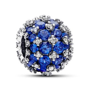 Pandora Ladies Sparkling Pave Round Blue Charm