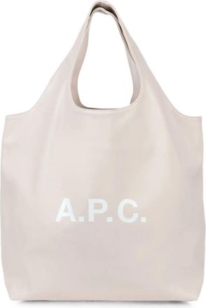 A.P.C. A. p.c. Ninon Logo-print Tote Bag