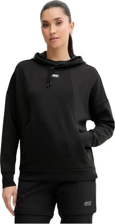 Picture Hoodies & sweatvesten, Dames, Zwart, XS, Polyester, Pluris Hoodie